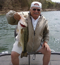 Tony Battaglia Fishing on Table Rock Lake
